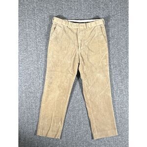 Peter Christian Loden Corduroy Pants Mens Size 36x30 Staright Leg Brown